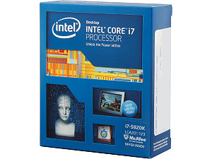 Intel Core i7-5820K Processor  (15M Cache, up to 3.30 GHz)