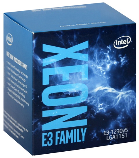 Intel Xeon Processor E3-1230 v5  (8M Cache, 3.40 GHz)