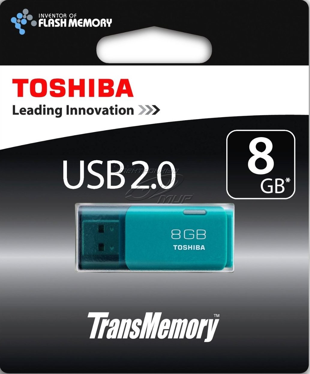 USB 8GB Toshiba TransMemory U202 Aqua (THN-U202L0080E4)